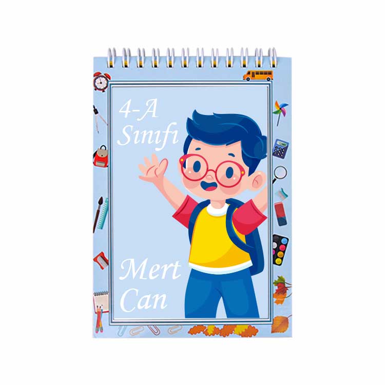 Vertical Sublimation Notebook - 5
