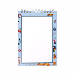 Vertical Sublimation Notebook - 6