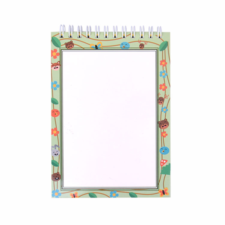 Vertical Sublimation Notebook