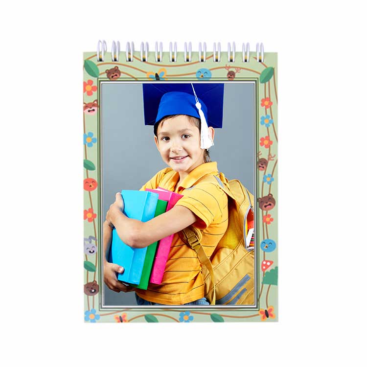 Vertical Sublimation Notebook - 7