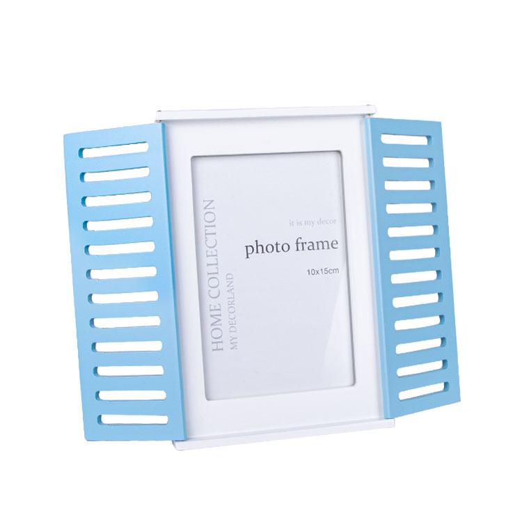 Wholesale Wooden White Photo Frame with Blue Window - 5