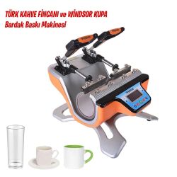 Windsor Kupa Ve Türk Kahve Fincanı Baskı Makinesi - 1