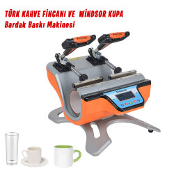 Windsor Kupa Ve Türk Kahve Fincanı Baskı Makinesi - Goldpix