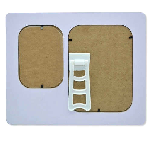 Wooden Glossy 2 Opening Photo Frame - 23x28 cm - 2
