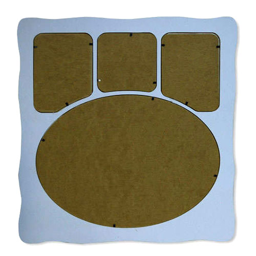 Wooden Glossy 4 Opening Photo Frame - 30x41 cm - 2