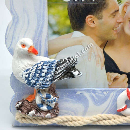 Wooden Sailor Photo Frame (10x15 cm)