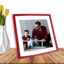 Yapışan Tekli Sök Tak Kare Çerçeveler - Kutulu - 12