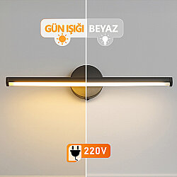 Yapışkanlı Dekoratif 220V Elektrikli Led Aplik - NobbyStar