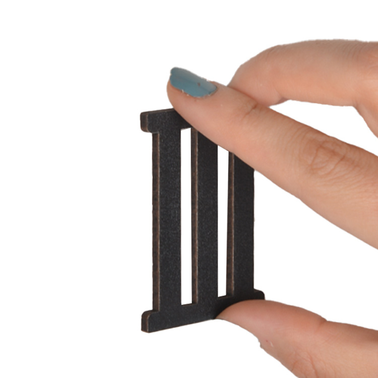 Yapışkanlı Dekoratif Ahşap Roma Rakam Seti - 5