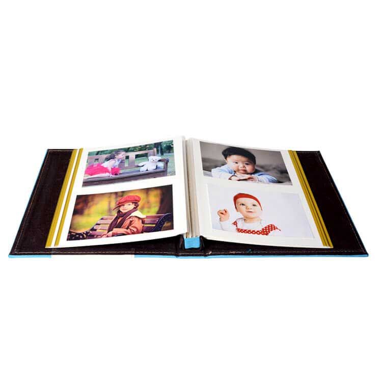 Yapışkanlı Deri Fotoğraf Albümü 23x26cm - 5