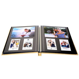 NobbyStar Hediye - Yapışkanlı Fotoğraf Makinesi Temalı Fotoğraf Albümü 24x24cm (1)