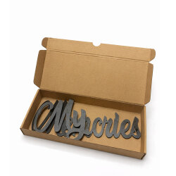 Yapışkanlı My Memories Ahşap Duvar Yazısı - Kutulu - 7