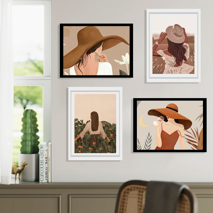 Yapışkanlı Sök Tak Çerçeveler 20x30cm - 2'li Paket - 4
