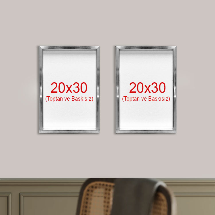 Yapışkanlı Sök Tak Çerçeveler 20x30cm - 2'li Paket - 9