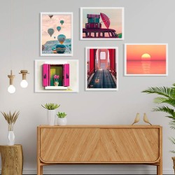 Yapışkanlı Sök Tak Çerçeveler 20x30cm - 2'li Paket - 17