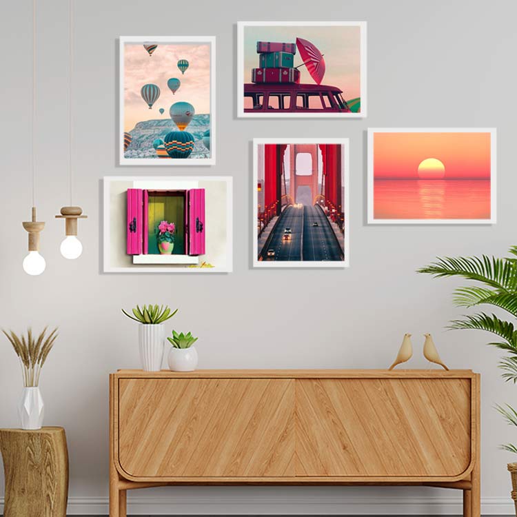 Yapışkanlı Sök Tak Çerçeveler 20x30cm - 2'li Paket - 17