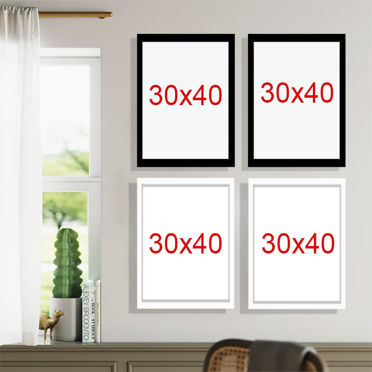 Yapışkanlı Sök Tak Çerçeveler 30x40cm - 2'li Paket - 11