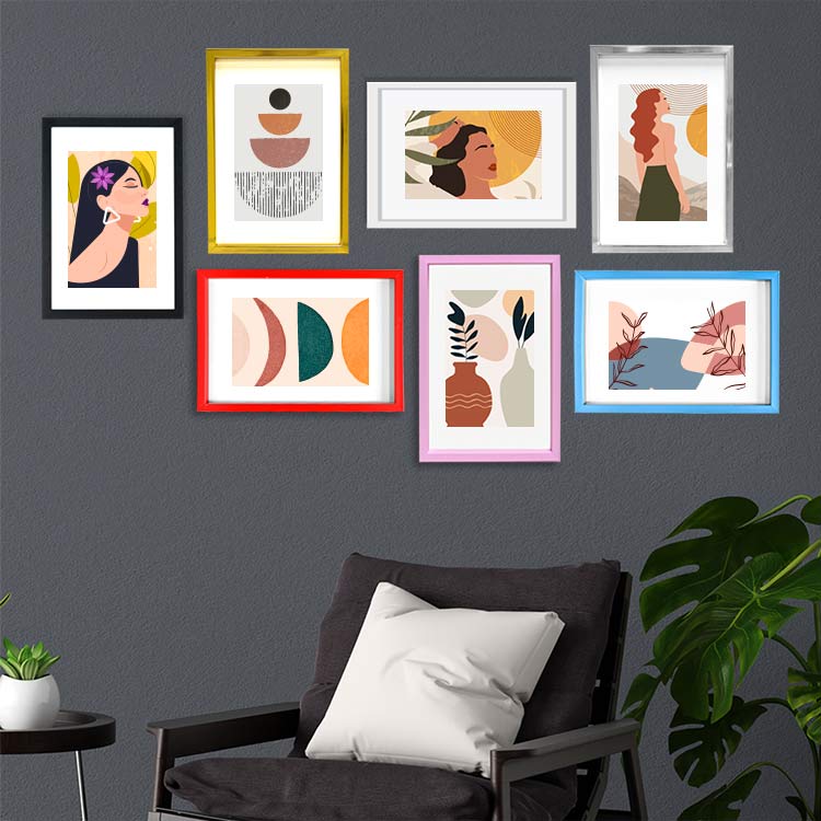 Yapışkanlı Sök Tak Çerçeveler 30x40cm - 2'li Paket - 2