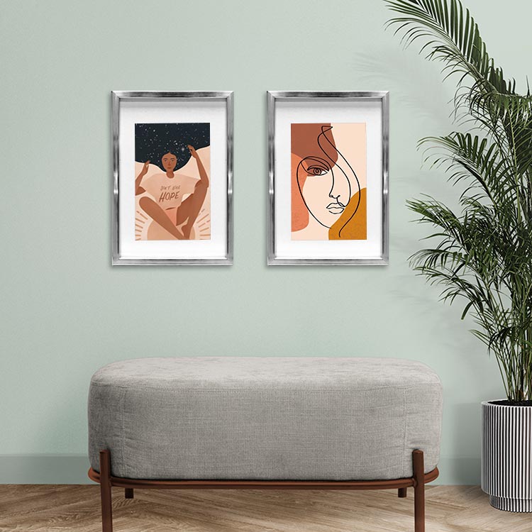 Yapışkanlı Sök Tak Çerçeveler 30x40cm - 2'li Paket - 22