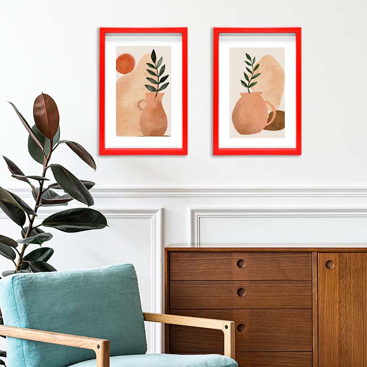 Yapışkanlı Sök Tak Çerçeveler 30x40cm - 2'li Paket - 23