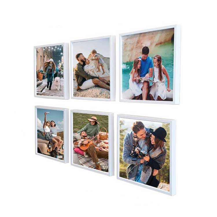 Yapışkanlı Sök Tak Klasik Kare Çerçeveler - 3'lü Paket - 15