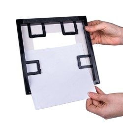 Yapışkanlı Sök Tak Paspartulu Klasik Kare Çerçeveler - 3'lü paket - 10
