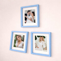 Yapışkanlı Sök Tak Paspartulu Klasik Kare Çerçeveler - 3'lü paket - 29