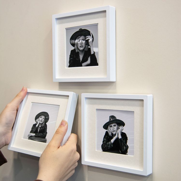 Yapışkanlı Sök Tak Paspartulu Pola Çerçeveler - 3'lü Paket - 2
