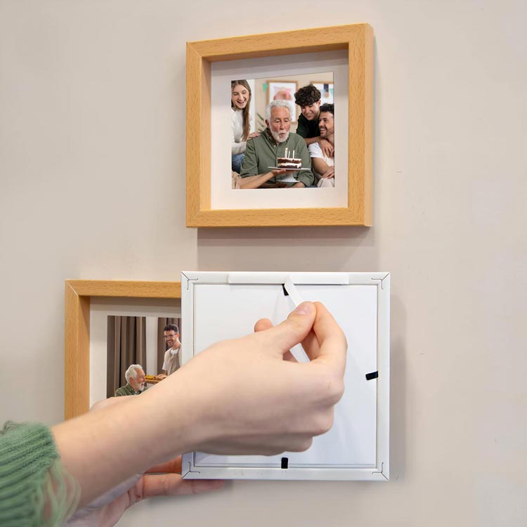 Yapışkanlı Sök Tak Paspartulu Pola Çerçeveler - 3'lü Paket - 5
