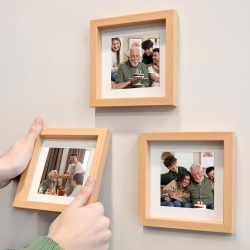 Yapışkanlı Sök Tak Paspartulu Pola Çerçeveler - 3'lü Paket - 4