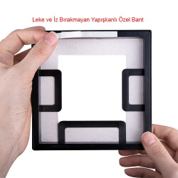 Yapışkanlı Sök Tak Paspartulu Pola Çerçeveler - 3'lü Paket - 10