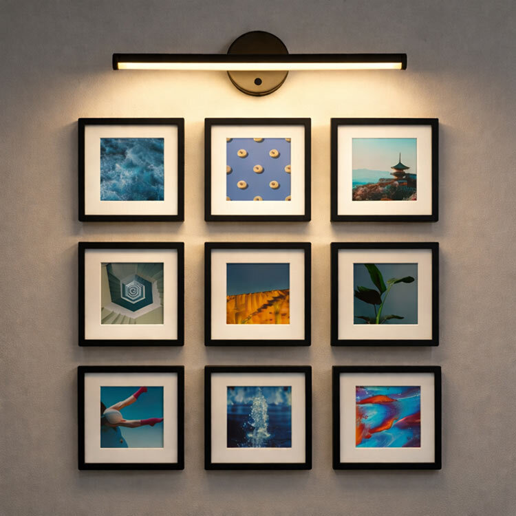 Yapışkanlı Sök Tak Paspartulu Pola Çerçeveler - 3'lü Paket - 6