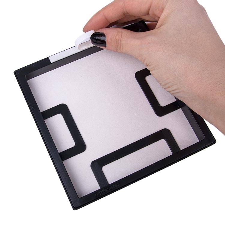 Yapışkanlı Sök Tak Pola Çerçeveler 12x12cm - 3'lü Paket - 3