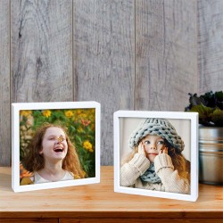 Yapışkanlı Sök Tak Pola Çerçeveler 12x12cm - 3'lü Paket - 10