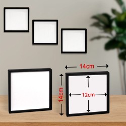 Yapışkanlı Sök Tak Pola Çerçeveler 12x12cm - 5'li paket - Thumbnail