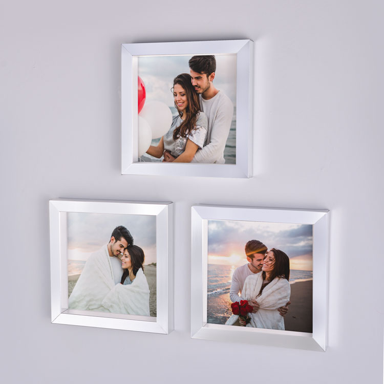Yapışkanlı Sök Tak Renkli Pola Çerçeveler - 3'lü Paket - 6