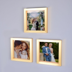 Yapışkanlı Sök Tak Renkli Pola Çerçeveler - 3'lü Paket - 5