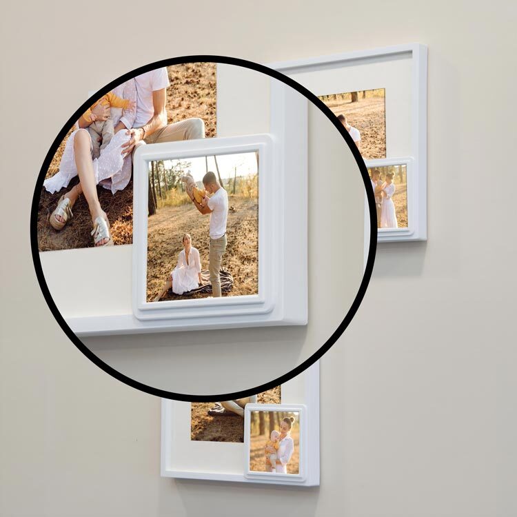 Yapışkanlı Sök Tak Yavrulu Paspartulu Çerçeve - 3'lü Paket - 6