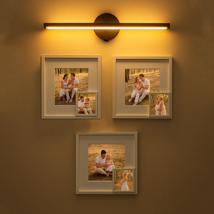 Yapışkanlı Sök Tak Yavrulu Paspartulu Çerçeve - 3'lü Paket - 3