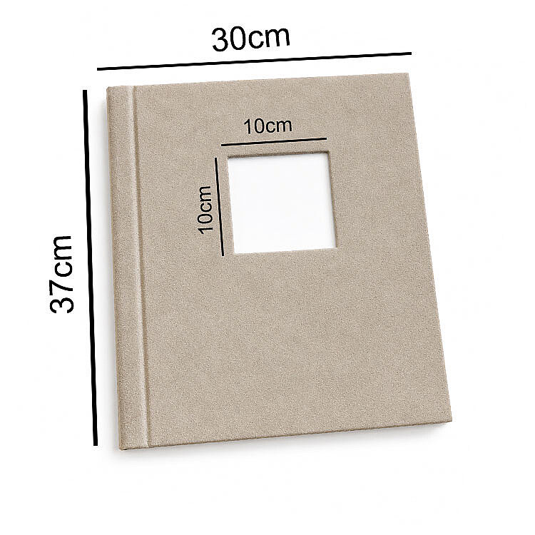 Yapışkanlı Süet Fotoğraf Albümü 15 Yaprak - 30x37cm - 6