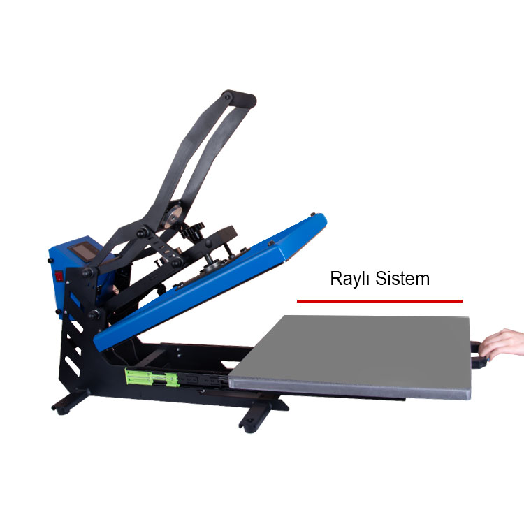 Yarı Otomatik Düz Pres Baskı Makinesi - 40x50 - 2