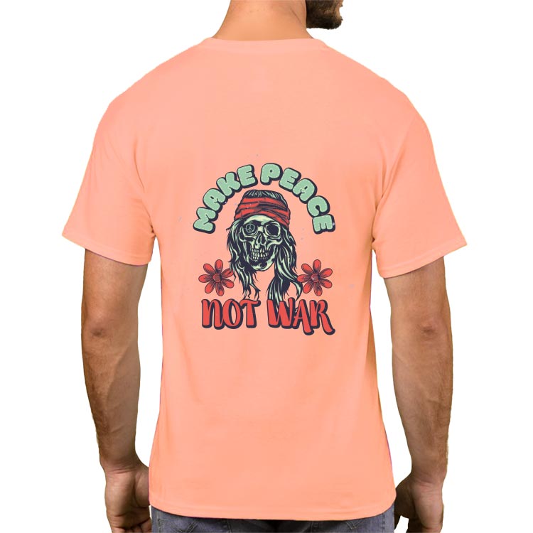 Yavruağzı T-Shirt %100 Pamuklu - 4
