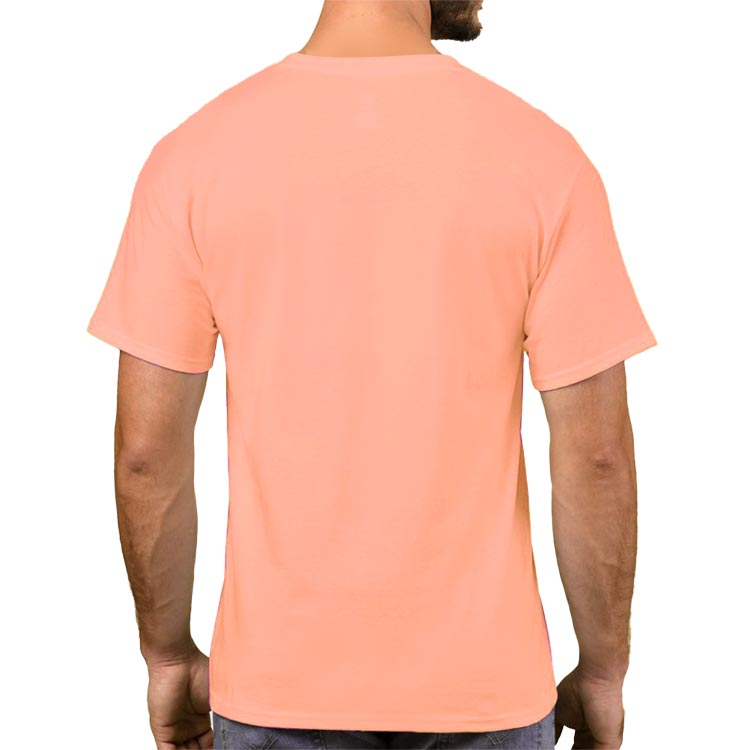 Yavruağzı T-Shirt %100 Pamuklu - 3
