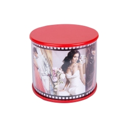 Yellow Rotating Cylinder Photo Frame - 3
