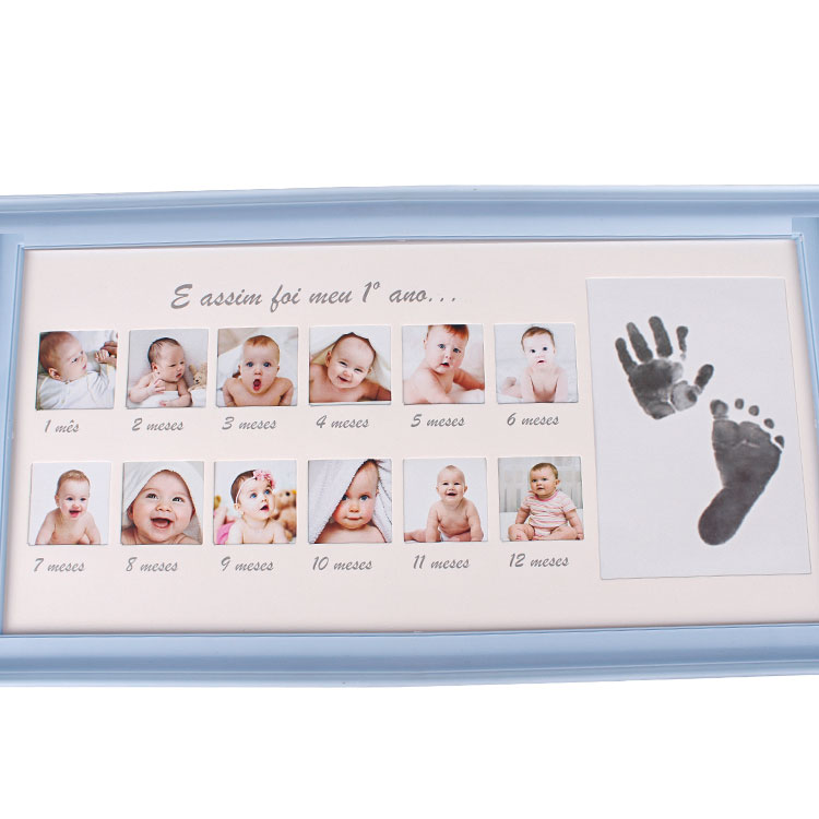Yeni Doğan Bebek Fotoğraf Çerçevesi - 20x38cm - 4