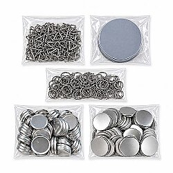 Yuvarlak Anahtarlıklı Buton Malzeme Seti 44mm - 100 Adet - 11