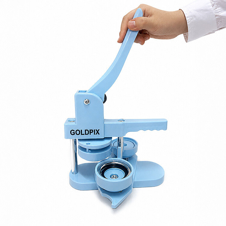 Yuvarlak Buton Rozet Pres Baskı Makinesi - 58mm - 9
