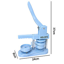 Yuvarlak Buton Rozet Pres Baskı Makinesi - 58mm - 3