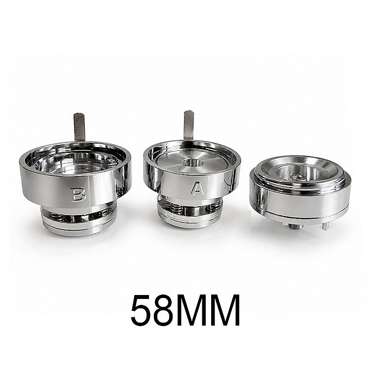 Yuvarlak Buton Rozet Kalıbı - 58mm - 1