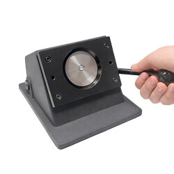 Yuvarlak Buton Rozet kesim Giyotini - 58mm. - 4